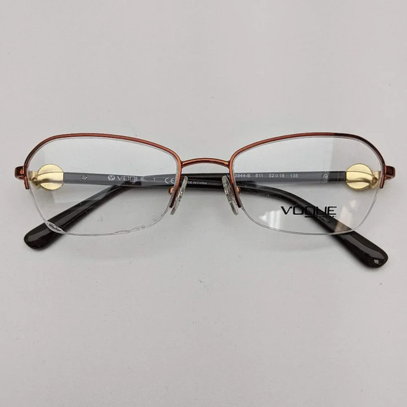 🕶️Vogue VO3944-B 811 Eyeglasses 52/18 135 /KAG144🕶️​ - Picture 1 of 6